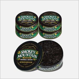 smokey mountain tobacco free pouches Smokey Mountain Wintergreen Snuff-Pouches (tobacco free)