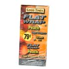 Good Times Peach Flat Wraps 25CT