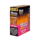 GOOD TIMES SWEET WOODS 2 FOR $1.29 CIGARILLOS 15 POUCHES OF 2 HONEY BERRY