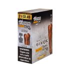Good Times Sweet Woods Silver Cigarillos | 30 Premium Natural Rustic Cigars | 2 Cigars for $1.49