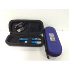 Small Blue E Cig Zip Kit