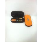 Large Orange E Cig Zip Kit
