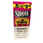 SHOW CIGARILLOS BEEBERRY 75CT | 5 Cigars for $1.49