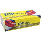 Top Lights 100mm Cigarette Tubes 200CT