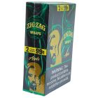 Zig Zag Cigars Wraps Apple | 25 Pouches of 2, Total 50 Cigars