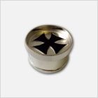 Chopper Cross 3 part metal spice grinder