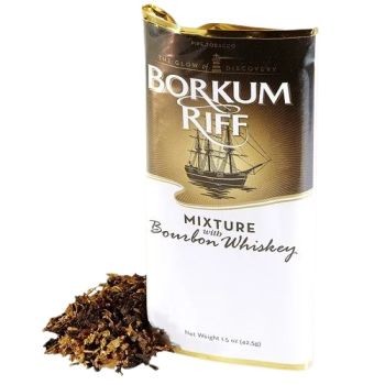 BORKUM RIFF BOURBON WHISKEY PIPE TOBACCO 1.5 OZ