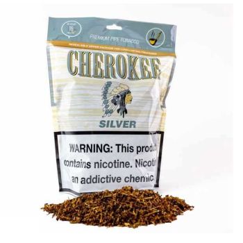 Cherokee Silver Pipe Tobacco 16 oz