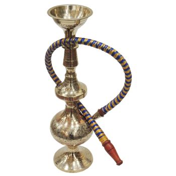 Fancy brass hookah