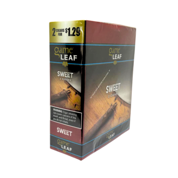 Game Leaf Sweet Cigars 30 CT | 2 Cigars for $1.29