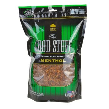 Good Stuff Premium Pipe Tobacco Menthol 16 Oz.