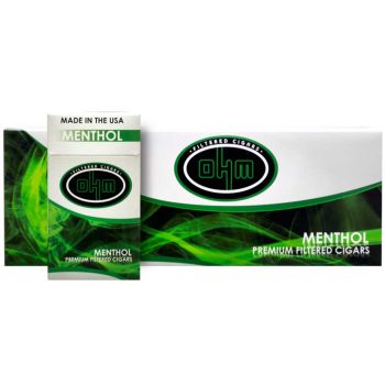 Ohm Menthol Filtered Cigars