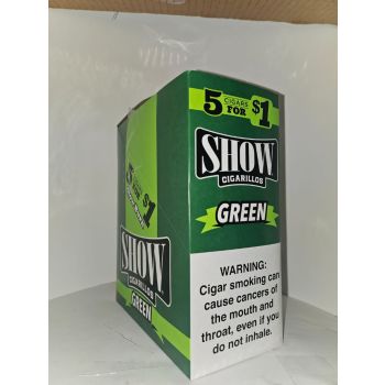 show cigarillos green