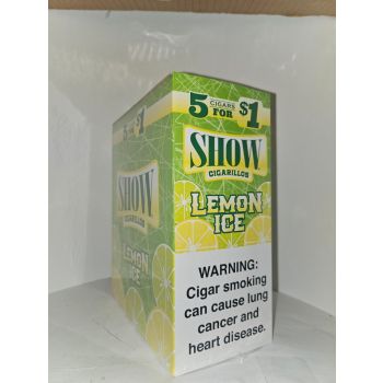 show cigarillos lemon ice