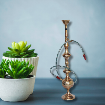 Large Brass Fancy Hookah 1.73kg