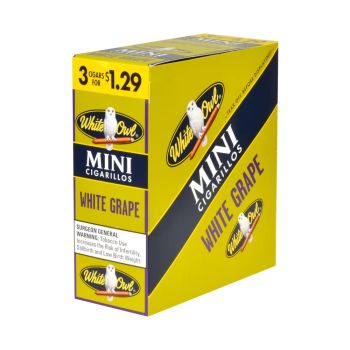 White Owl Mini Cigarillos White Grape 45CT