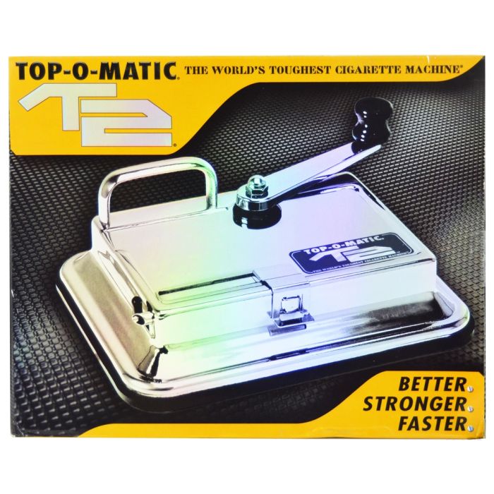 T2 TOP-O-MATIC CIGARETTE ROLLING MACHINE MAKES 100'S AND KINGS