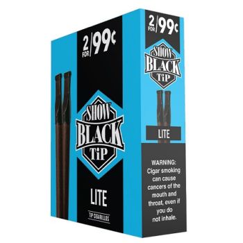 Show Black Tip Lite 15ct