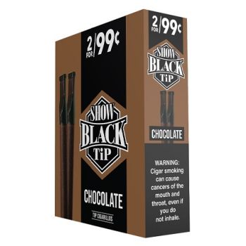 Show Black Tip Chocolate 15ct