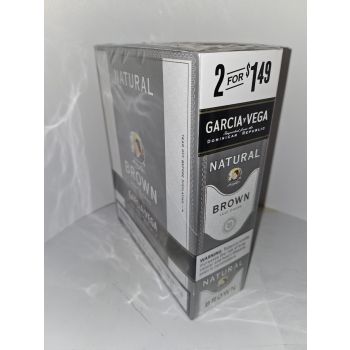 Garcia Y Vega Brown Natural leaf Cigars 15CT