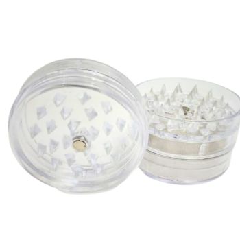 2.25 Inch Transparent 4 Chamber Grinder