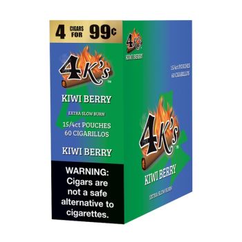 4 Kings Cigarillos Kiwi Berry | 60 Cigarillos