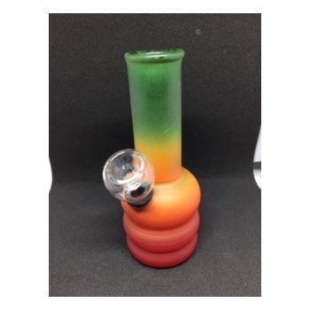 4 Inches Mini Frosted Swirl Waterpipe