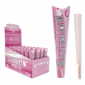 Elements Pink Cones King Size 3pk