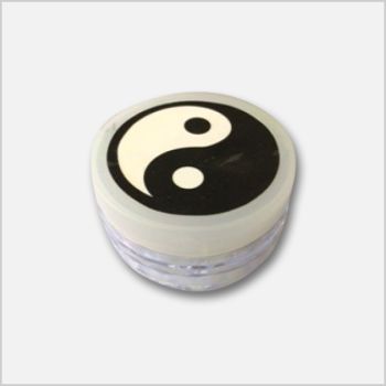 Acrylic Yin/Yang Spice Grinder 2'