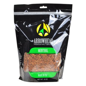 Arrowhead Pipe Tobacco Menthol 16 Oz | Premium Pipe Tobacco