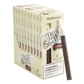 Middleton's Black & Mild Cream Cigars 50CT