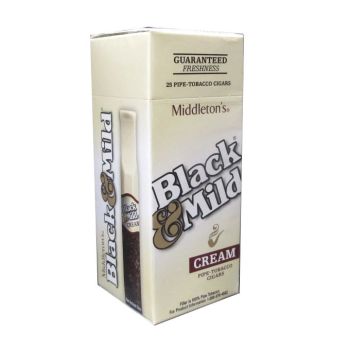 Black & Mild Cream Upright 25CT