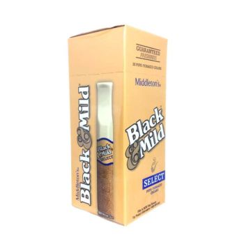 Black N Mild Select Upright Cigars 25CT | Middleton's Black & Mild Pipe Tobacco Cigars