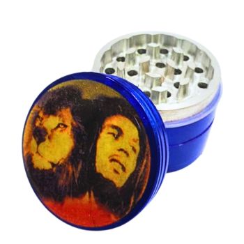 Bob Marley 2 Inch Metal 3 Chamber Grinder
