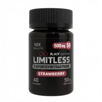 Limitless 7-Hydroxy 50mg Watermelon 10ct bottle