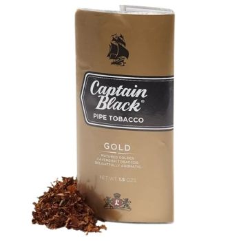 Captain Black Gold Pipe Tobacco 1.5 Oz. Pouch