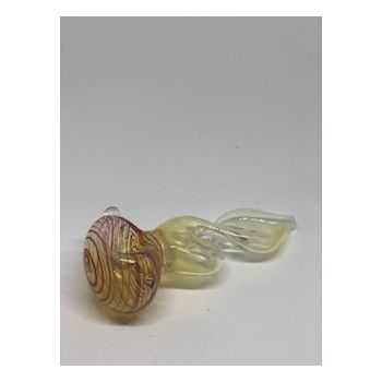 Chameleon Twisted Middle Glass Pipe | Glass Spoon Pipe