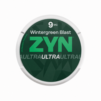 ZYN Ultra Wintergreen Blast Nicotine Pouches