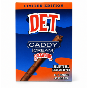 Backwoods DET Caddy Cream Limited Edition Cigars 8/5Ct
