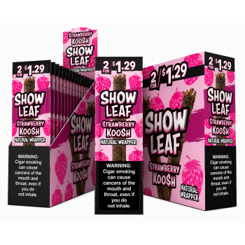 Show Leaf Strawberry Koosh 24ct