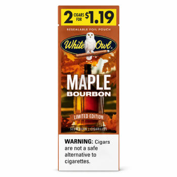 White Owl Maple Bourbon Cigarillos