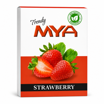 Mya Strawberry Non Nicotine Hookah Flavor (Pack of 3)