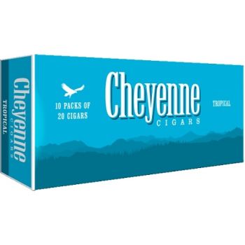 Cheyenne Tropical Filtered Cigars | 10 Packs of 20 Cigars