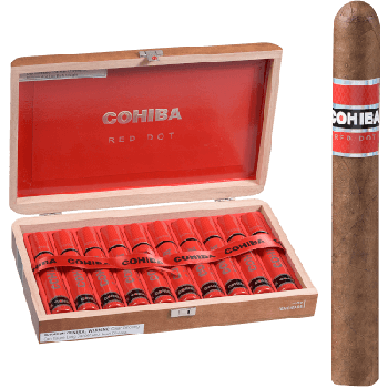 Cohiba Red Dot Toro Tube Cigars | Box of 10