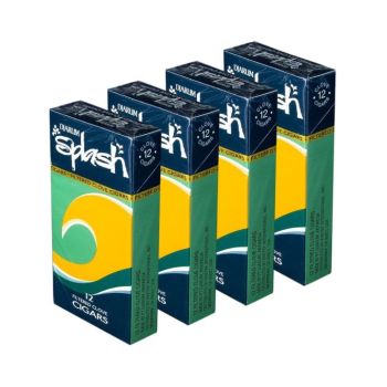 Djarum Splash Filtered Cigars 4 Pack Special | 12 Filtered Clove Cigars Per Pack