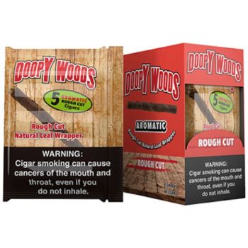 Doopy Woods Aromatic Cigars | 5 Aromatic Rough Cut Cigars In Each Pack