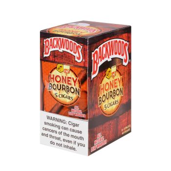 Backwoods Cigarillos Honey Bourbon All Natural