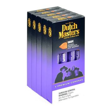 Dutch Masters Grape Cigars | 4 Premium Coronas