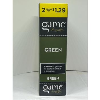 Game Green Cigarillos 30CT