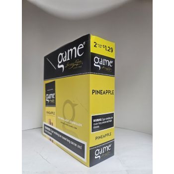 Game Pineapple Cigarillos | 2 Slow Burning Cigarillos Each Pack